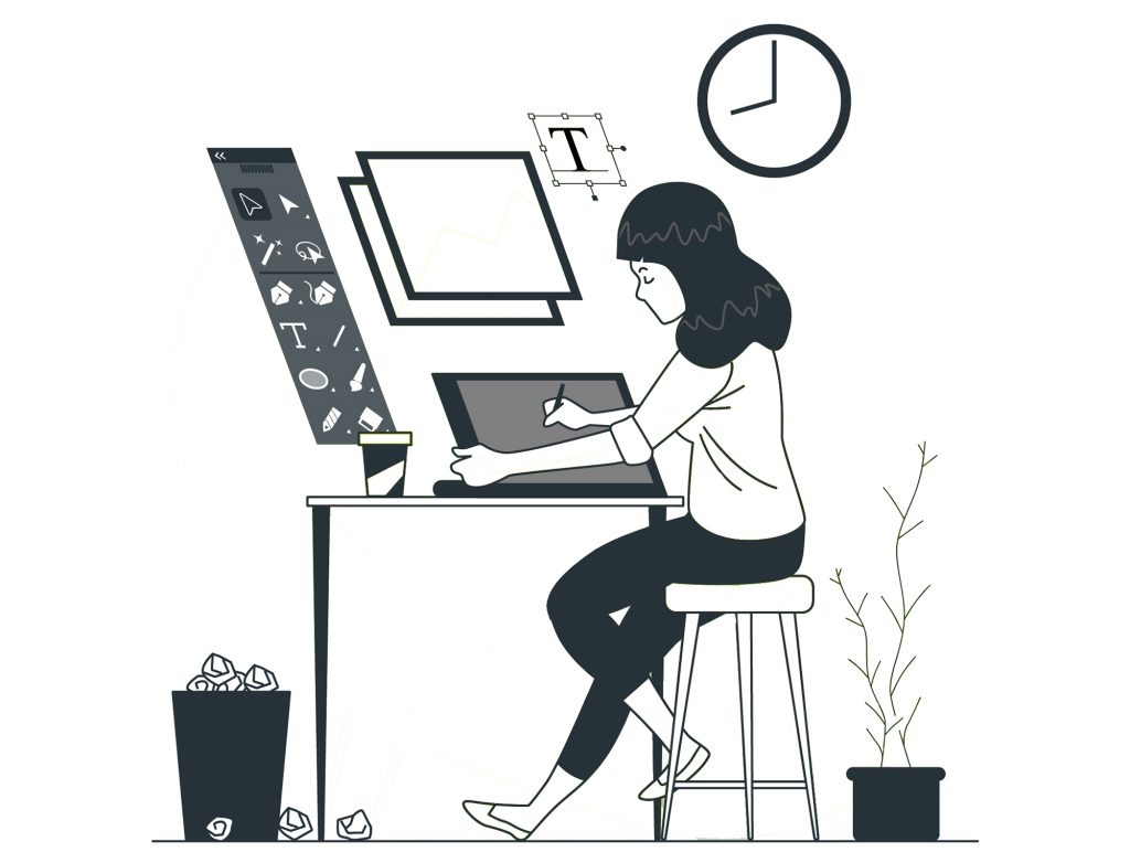 کسب درآمد اینترنتی از طریق طراحی گرافیک