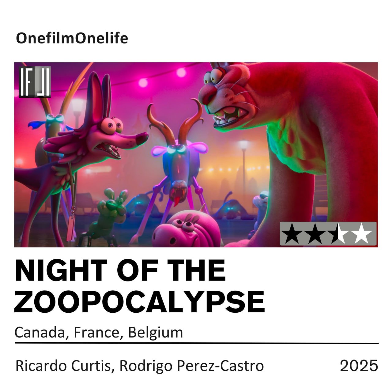 نقد انیمیشن شب آخرالزمانی باغوحش | Night of the Zoopocalypse 2025 3 انیمیشن شب آخرالزمانی باغوحش