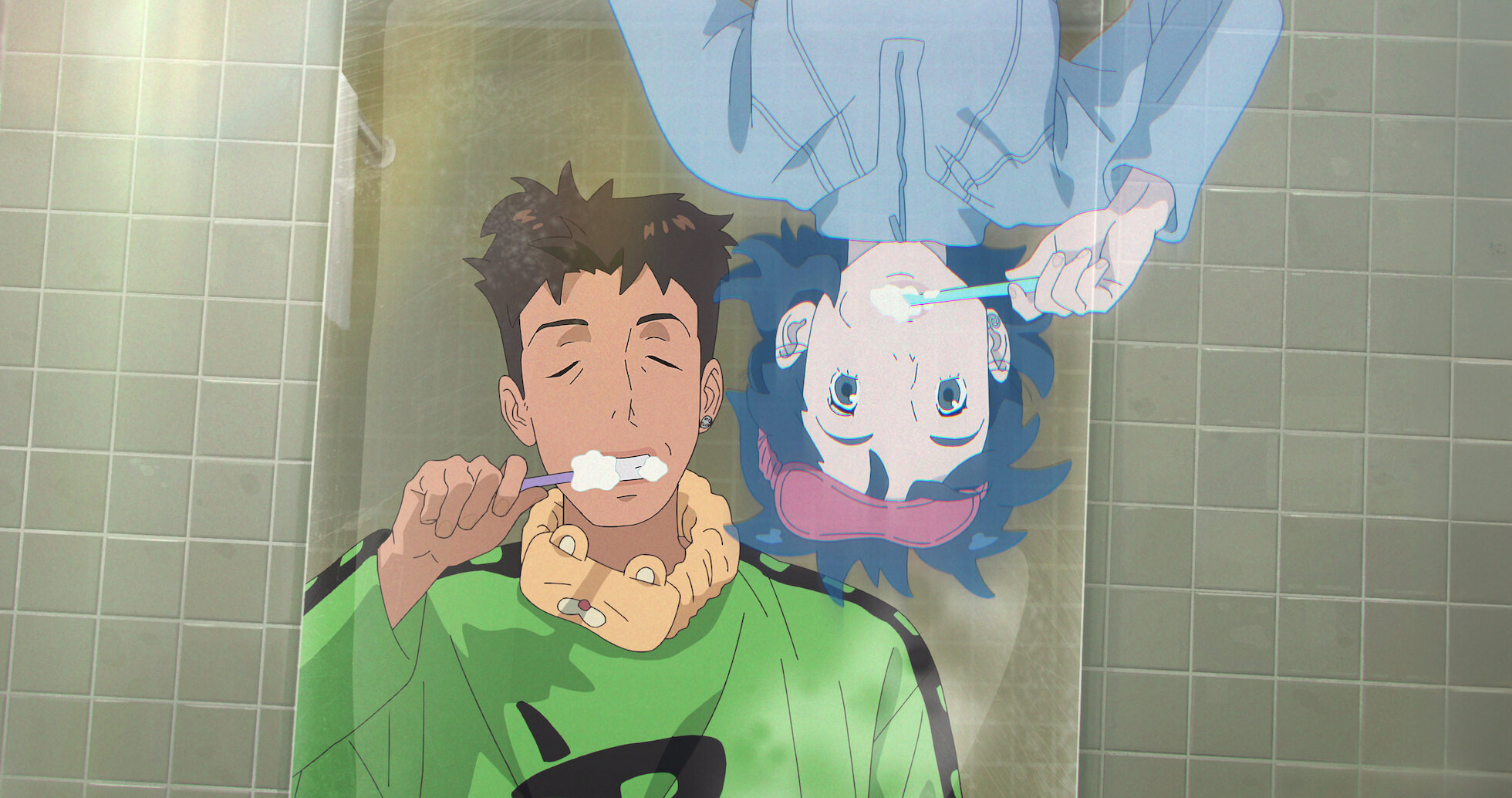 انیمه غرق در نور ستارگان