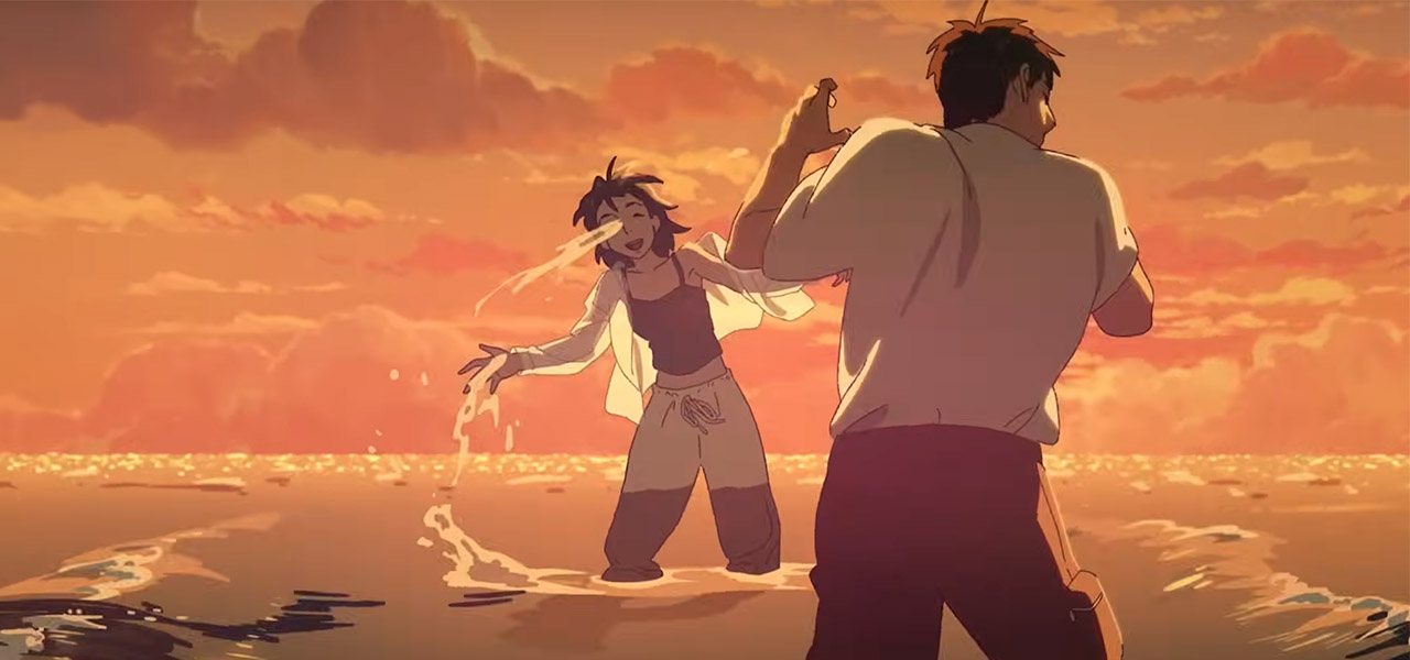 انیمه غرق در نور ستارگان