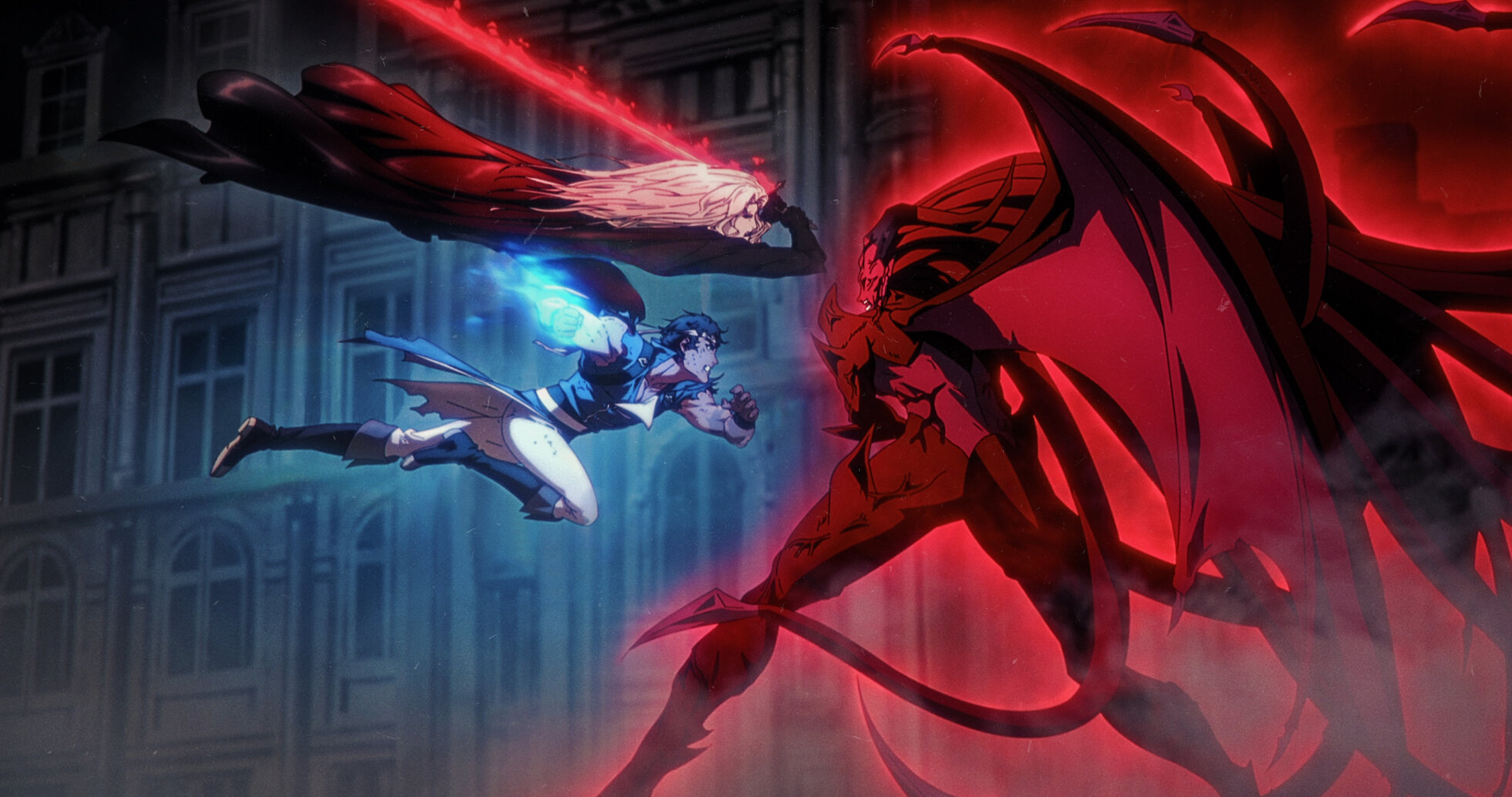 انیمه کسلوانیا: شبانه؛ یه سفر حماسی تو دنیای خونآشامها 3 انیمه کسلوانیا: شبانه