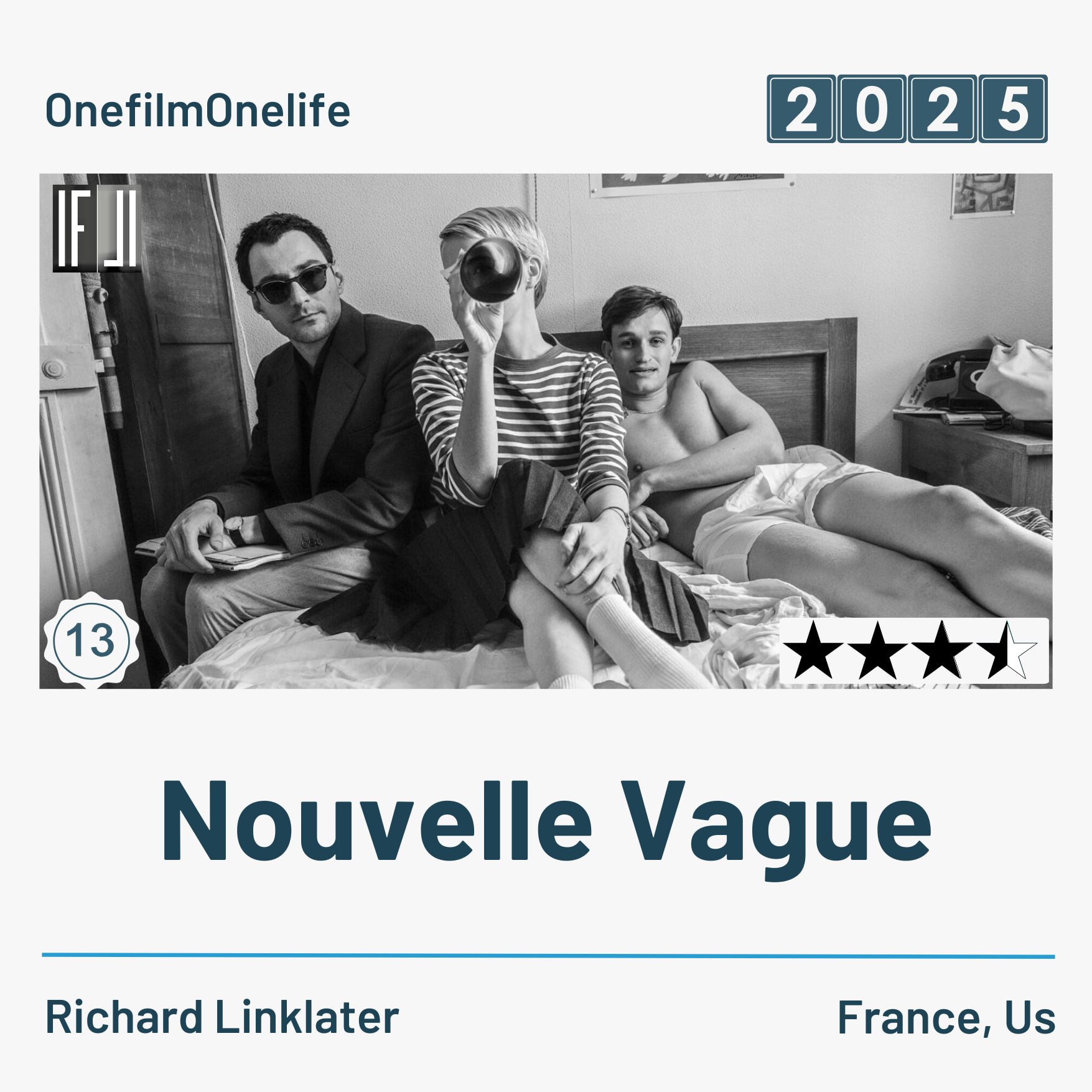 نقد و بررسی فیلم موج نو | Nouvelle Vague 2025 2 فیلم موج نو