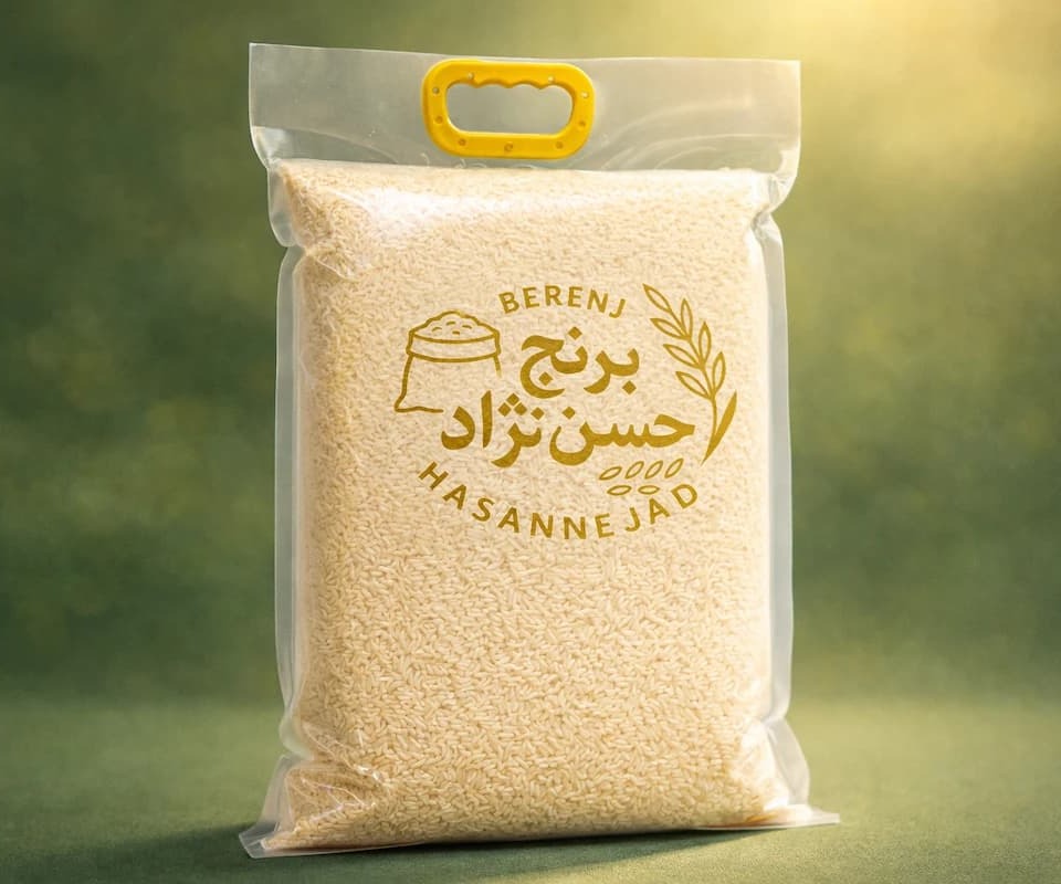 برنج هاشمی وکیوم شده حسننژاد | ارسال 24 ساعته به سراسر ایران | برنج هاشمی اصل بدون شپشک و با نگهداری آسان 1 برنج وکیوم شده اصل هاشمی گیلان _ 5 کیلویی _ مخصوص حسن نژاد