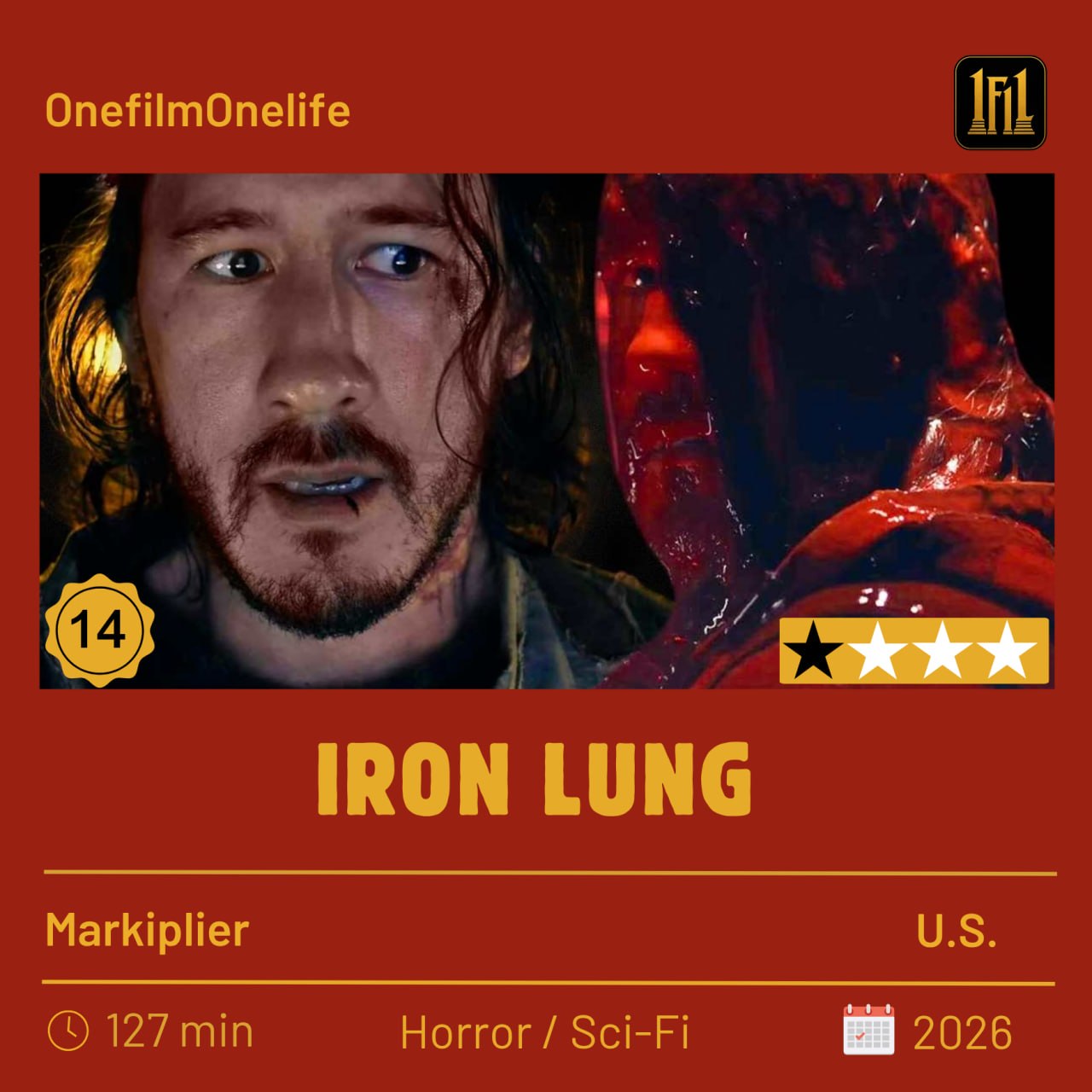 نقد فیلم ریه آهنی | Iron Lung 2026 2 فیلم ریه آهنی