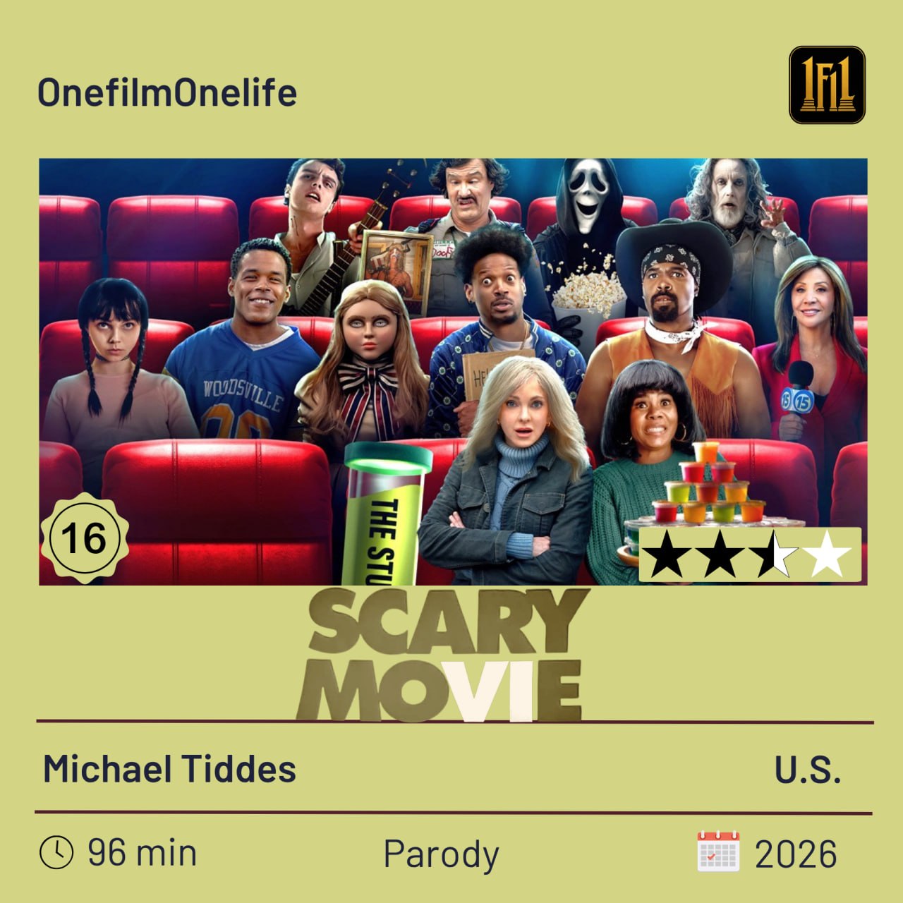 نقد فیلم ترسناک | بررسی فیلم Scary Movie 2026 1 فیلم Scary Movie