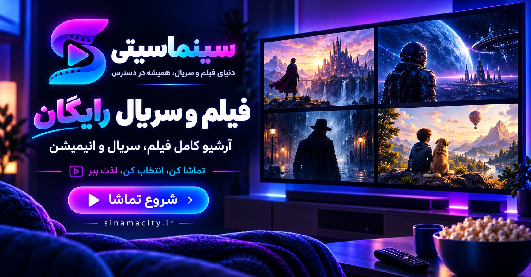 بهترین روش برای تماشای آنلاین فیلم و سریال؛ چگونه یک آرشیو کامل سرگرمی داشته باشیم؟ 1 بهترین روش تماشای آنلاین فیلم و سریال | معرفی سینما سیتی