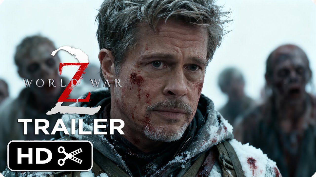 فیلم جنگ جهانی زد 2 | برد پیت باز میگردد 1 فیلم جنگ جهانی زد 2