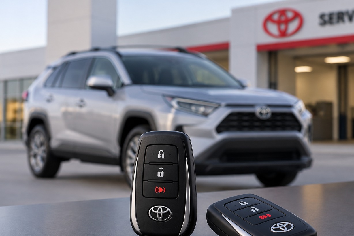 ساخت ریموت تویوتا؛ ساخت و کددهی ریموت انواع خودروهای Toyota 1 ریموت تویوتا